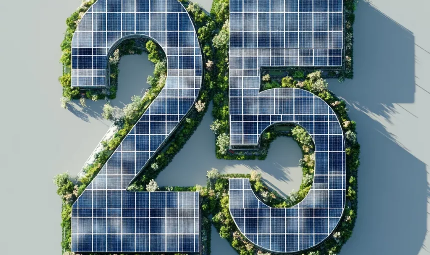 25 of solar panels