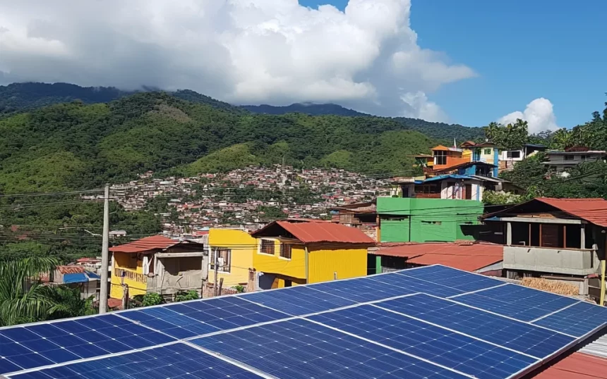 paneles solares panama rural