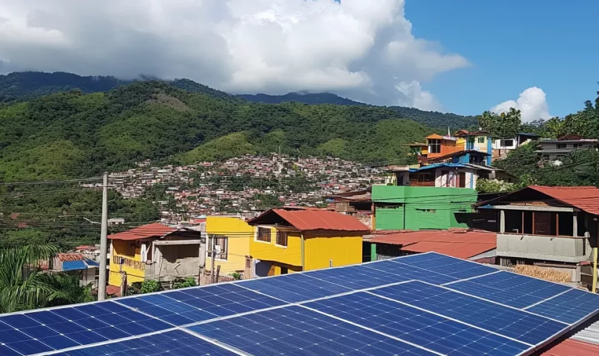 paneles solares panama rural